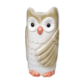 Vintage owl ceramic umbrella door