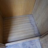 Guillerme et Chambron oak wardrobe