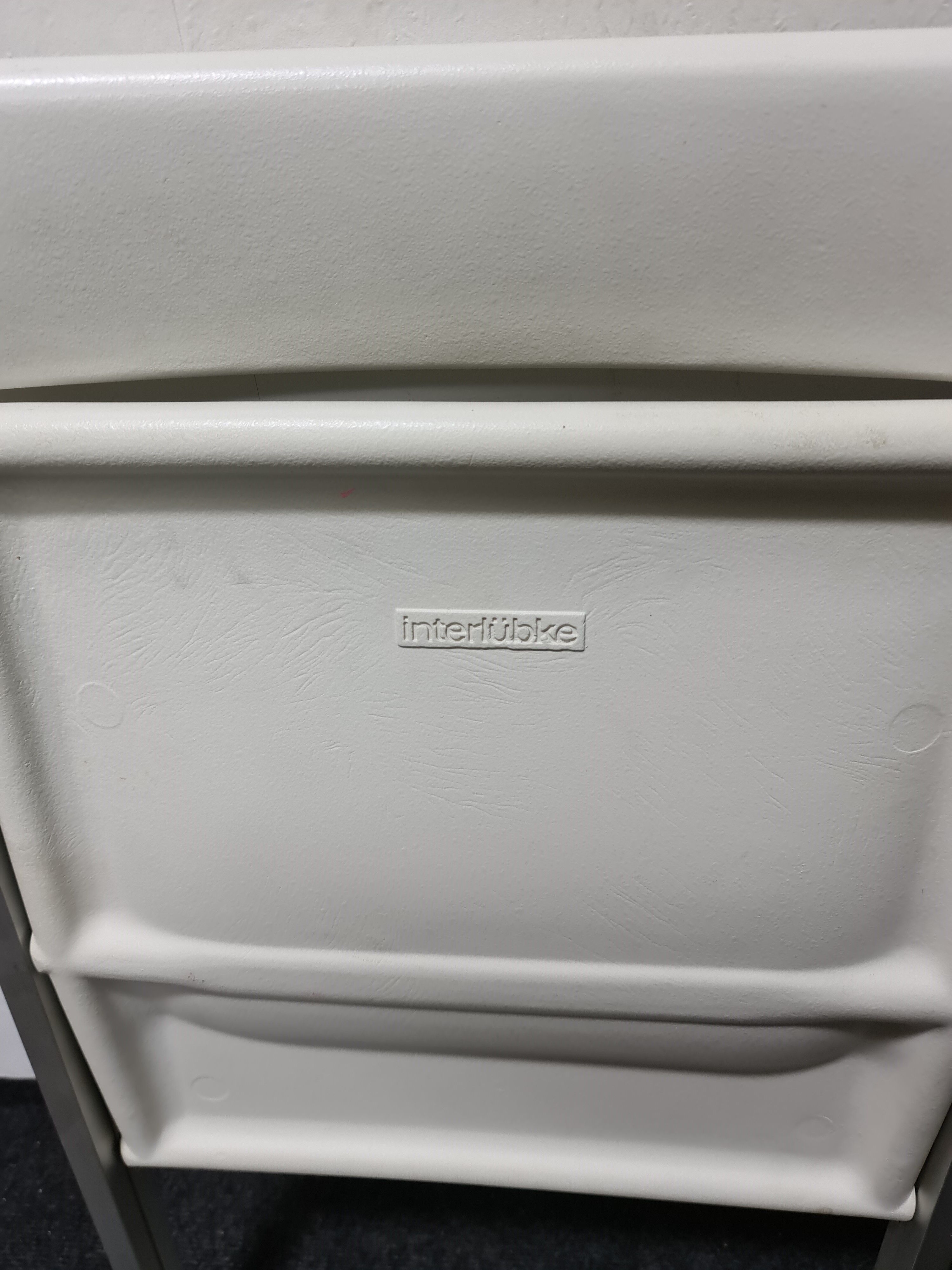 Vintage the 80s Novocel medical trolley