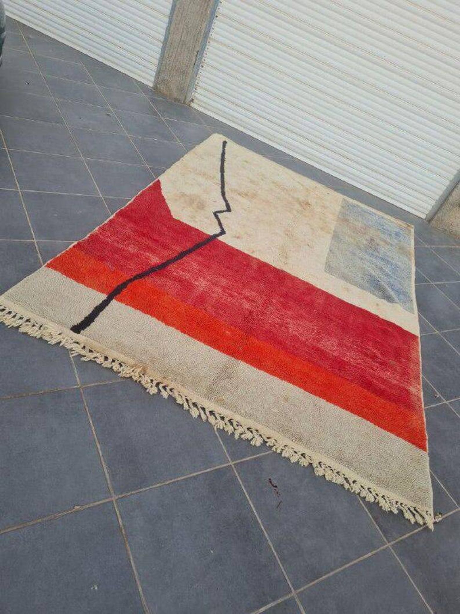 Tapis berbère fait main traditionnelle artisanale 200/300 cm