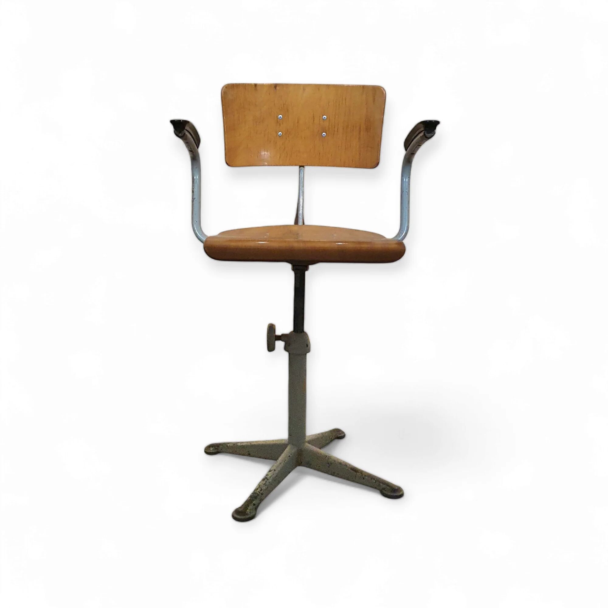 Friso Kramer for Ahrend Cirkel studio chair with arms / 1960s