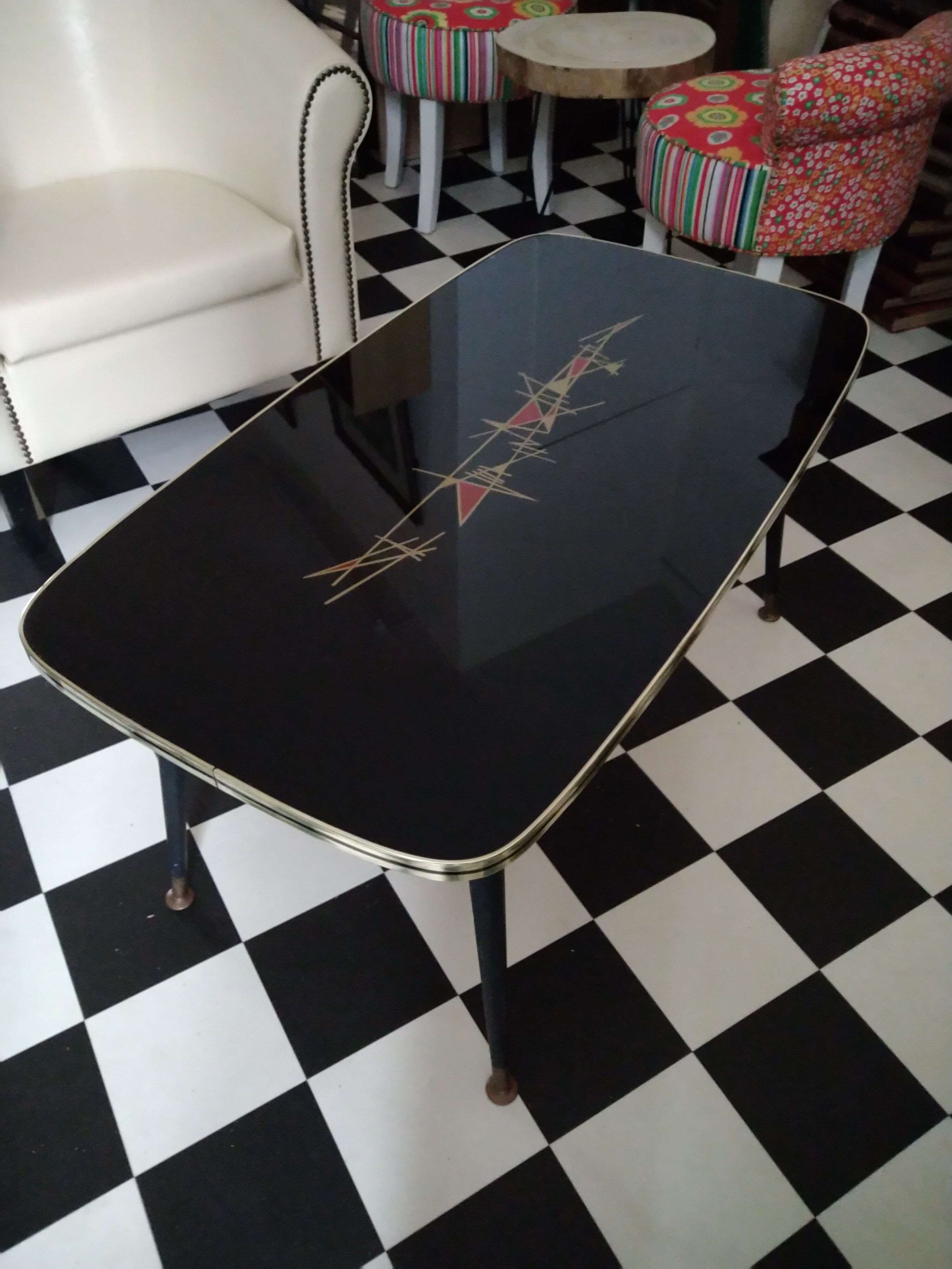 Vintage design coffee table
