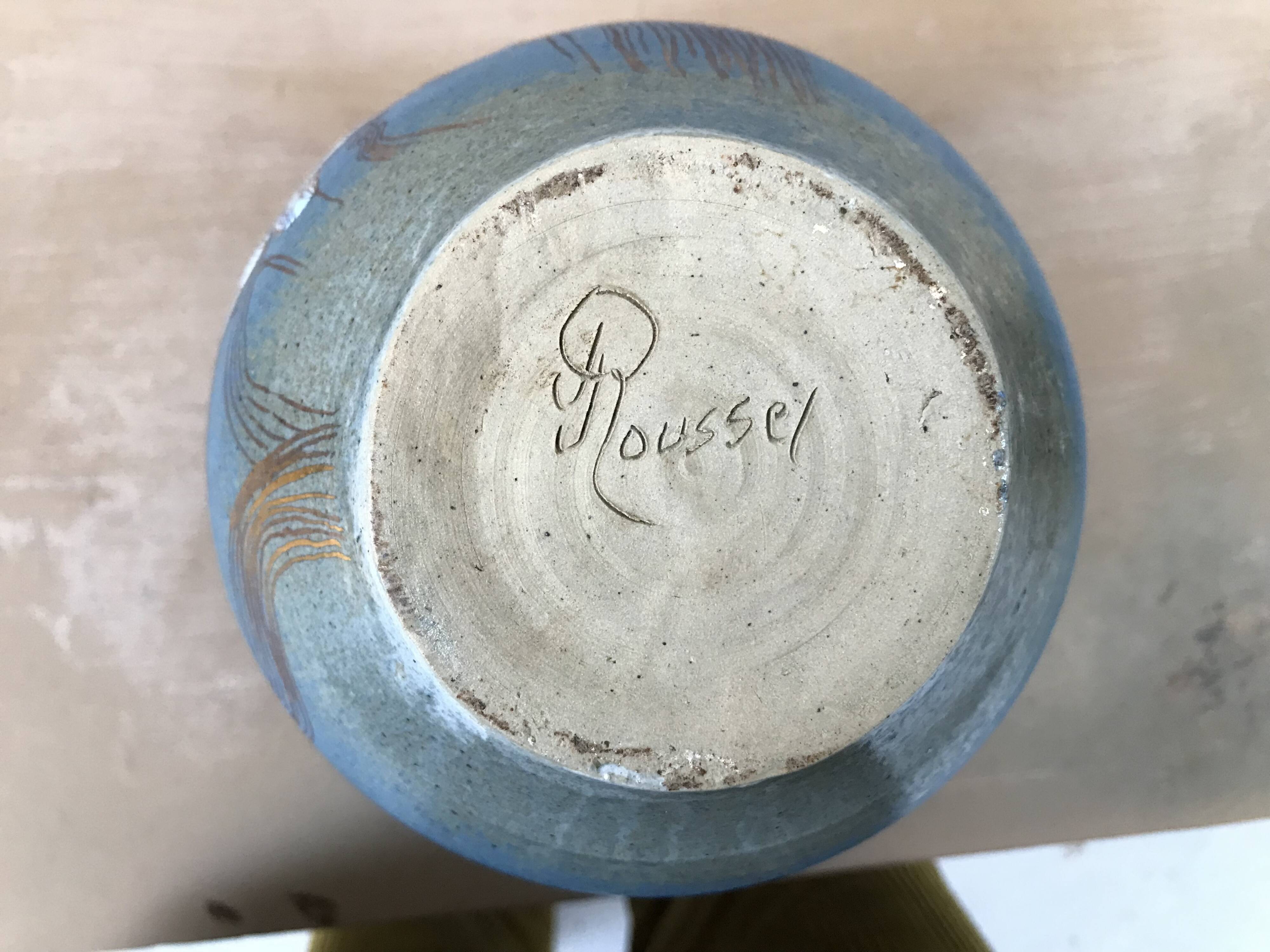 Vase Marc Roussel 80's