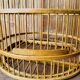 Cage à oiseau ancienne en bois