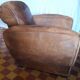 Fauteuil club cuir années 50