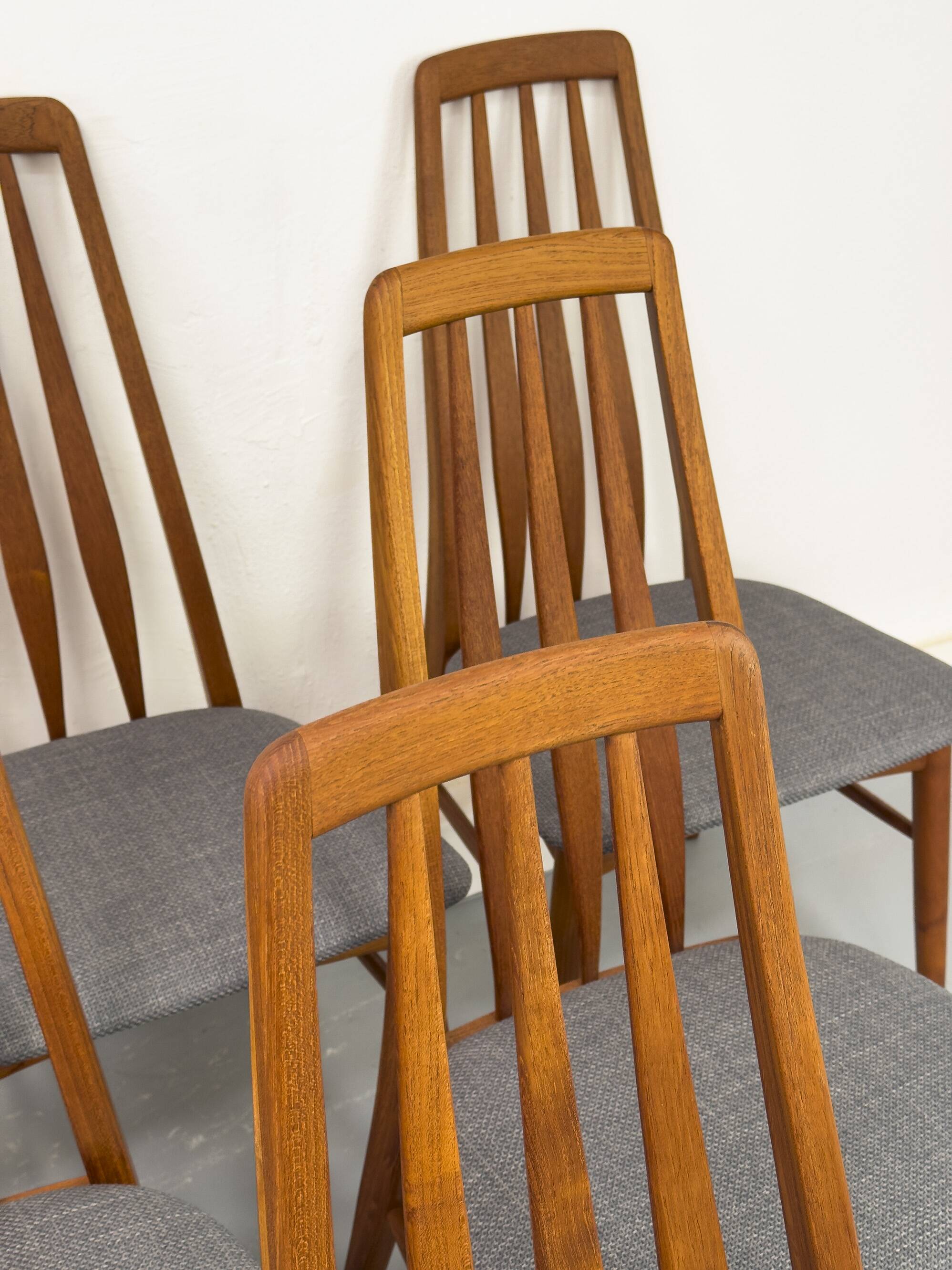 Chaises Eva de Niels Koefoed pour Hornslet Møbelfabrik, 1960