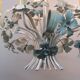 Metal chandelier. Antique. 5 arms.