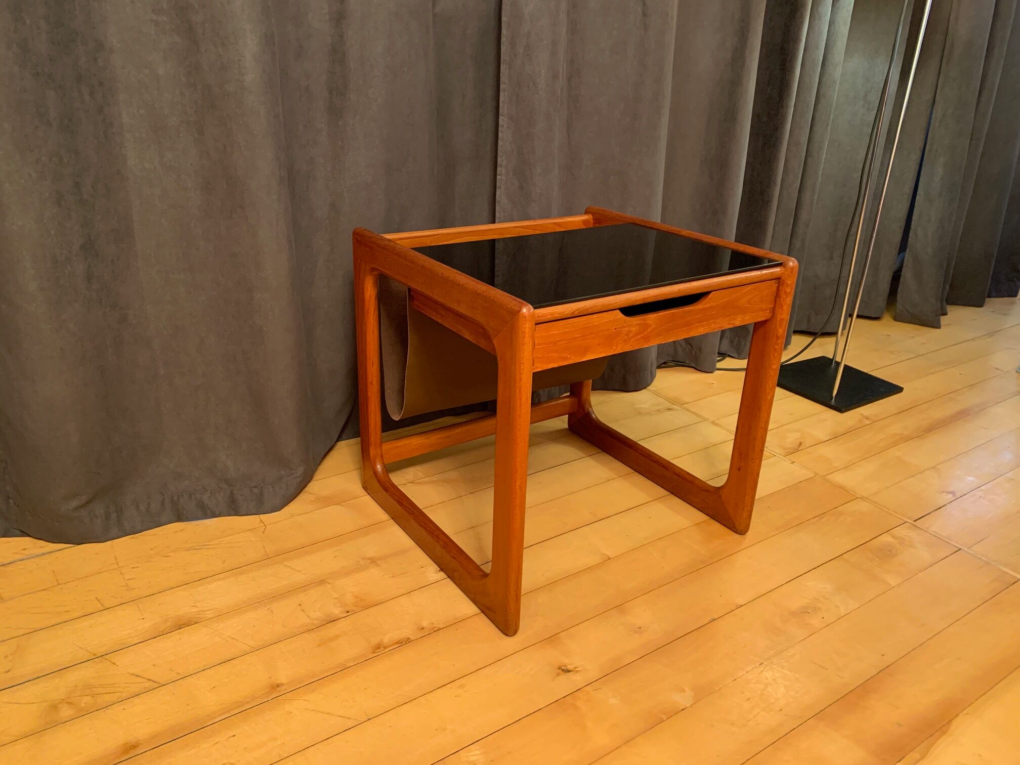 Newspaper table, Salin Nyborg, Denmark, 1960s