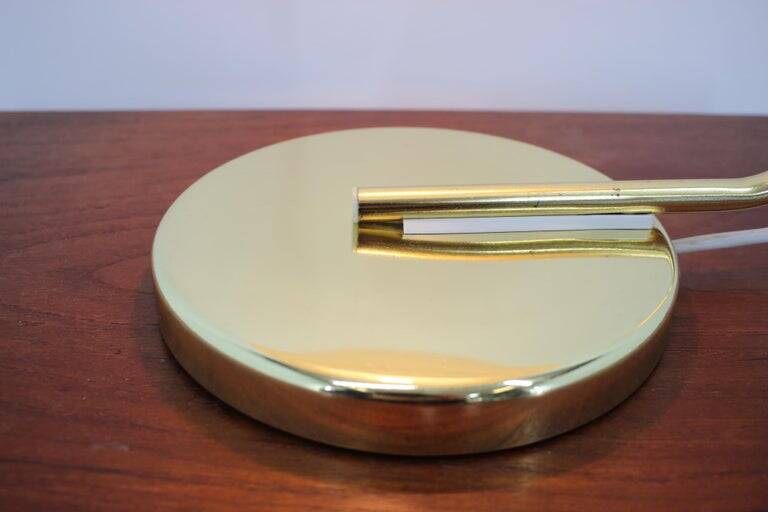 Midcentury Style Brass Table Lamp, Germany, 1980s