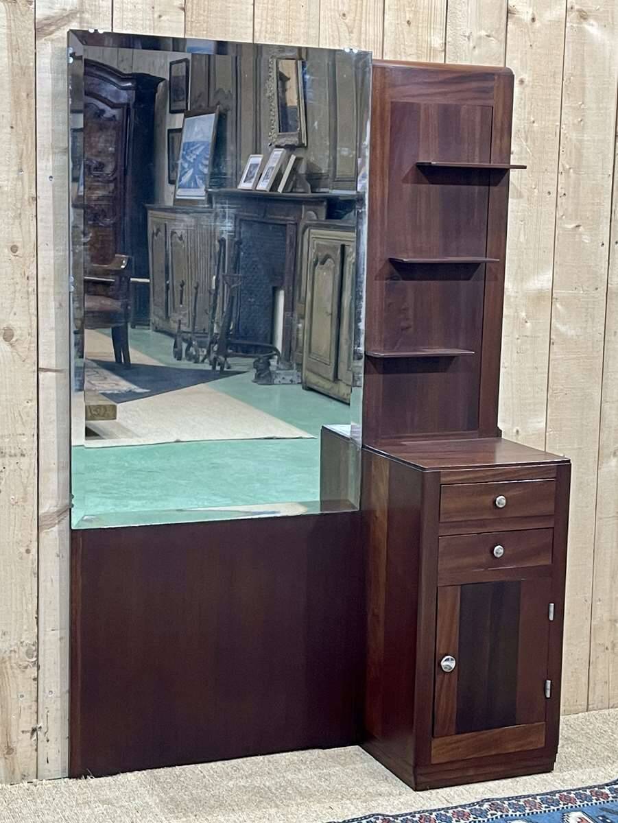 1930s Art Deco mahogany dressing table
