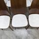 Lot de 6 chaises Baumann modèle 840 G2S finition acajou verni, 1963