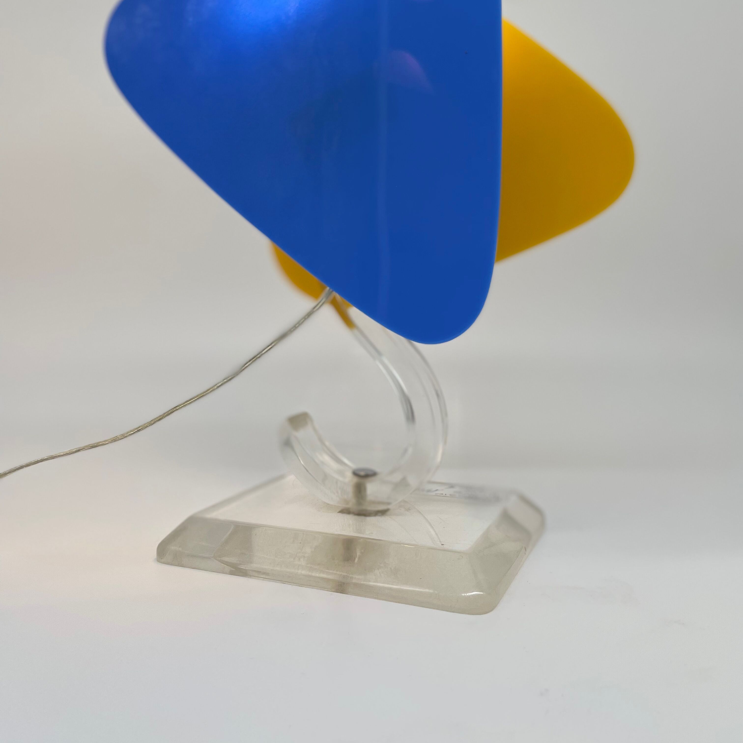 Mid century table lamp by ambrosio milano