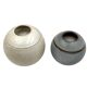 Mid-century Modern set of 2 gres vases, Franco Bucci Italy ca. 1960