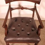 Regency Mahogany Office Chair circa 1810