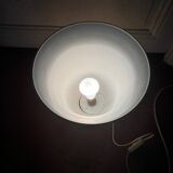 Grey opaline tulip lamp, Art Deco, typical 1930s