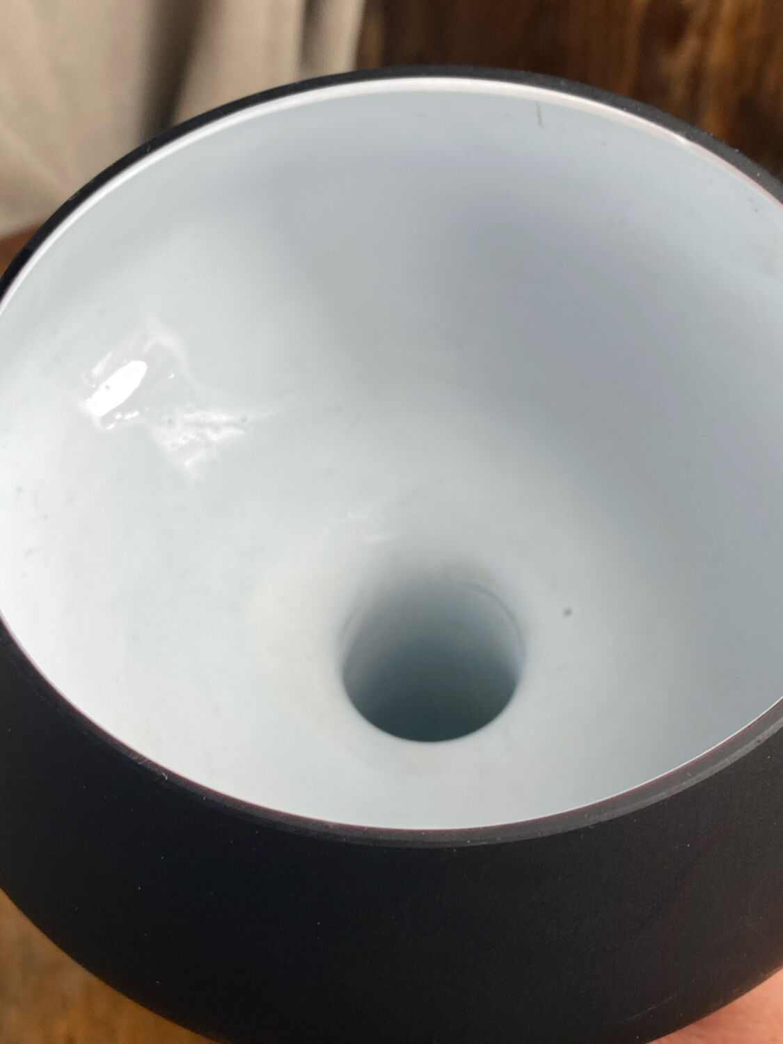 Minimalist glass vase