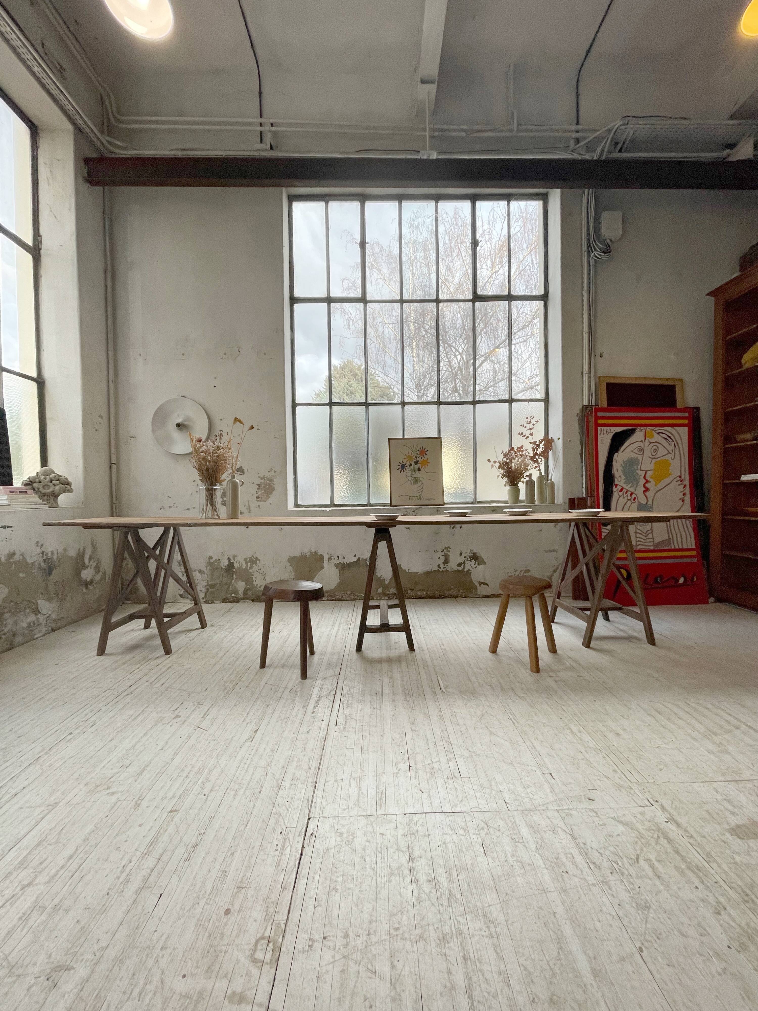 Guinguette table XXL 4m trestles