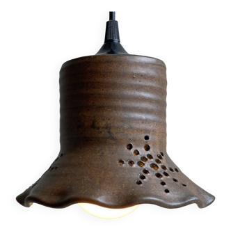 Dutch ceramic vintage Jan de Graaf hanging lamp