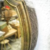 Miroir baroque doré 59x39cm
