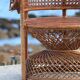 "Emmanuelle" armchair (Peacock chair) in rattan, 20th century