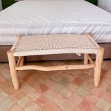 Wooden Entryway Bench with Built-in Storage - Rustic Entryway Bench for
