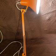 Lampe "Luxo" original orange vintage