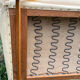Wooden designer travel cot