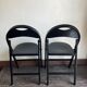 Paire de chaises pliantes Thonet 751 Bauhaus en bois courbé