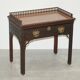 Bureau de travail d'architecte en bois dur George III Thomas Chippendale