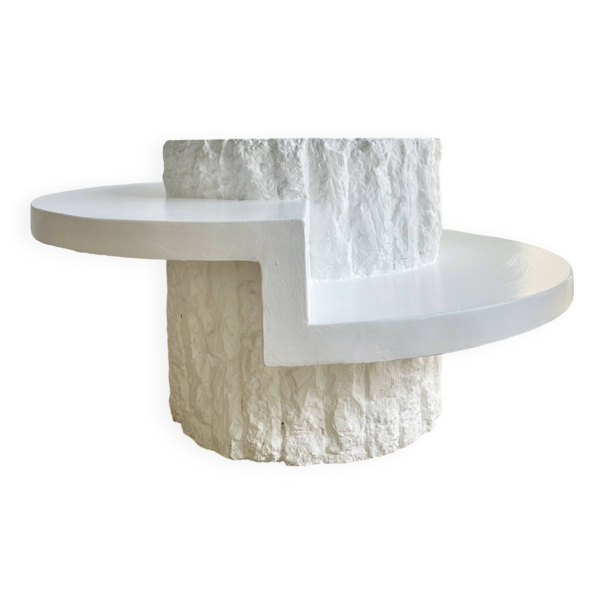 Magnussen ponte travertine coffee table