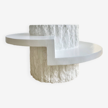 Magnussen ponte travertine coffee table