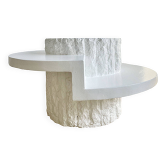 Magnussen ponte travertine coffee table