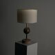 Angelo Brotto for Esperia — Sculptural Travertine Table Lamp, Italy, 1970s