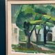 Original Swedish Oil On Canvas – “The White House” By Harry Wichmann – Signed – Vintage & Framed