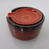 Pop Art Ceramic Ashtrays by Romolo Verzolini for Questa Maiolica, Italy, 1970s, Set of 5