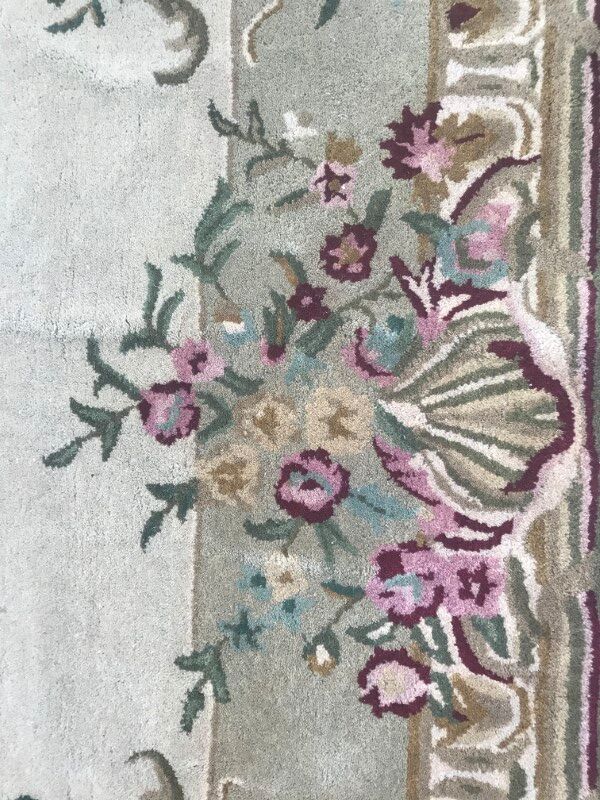 Tapis style Savonnerie tufté main 151X242 CM