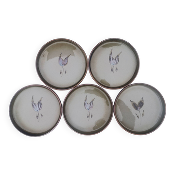Vintage stoneware plates