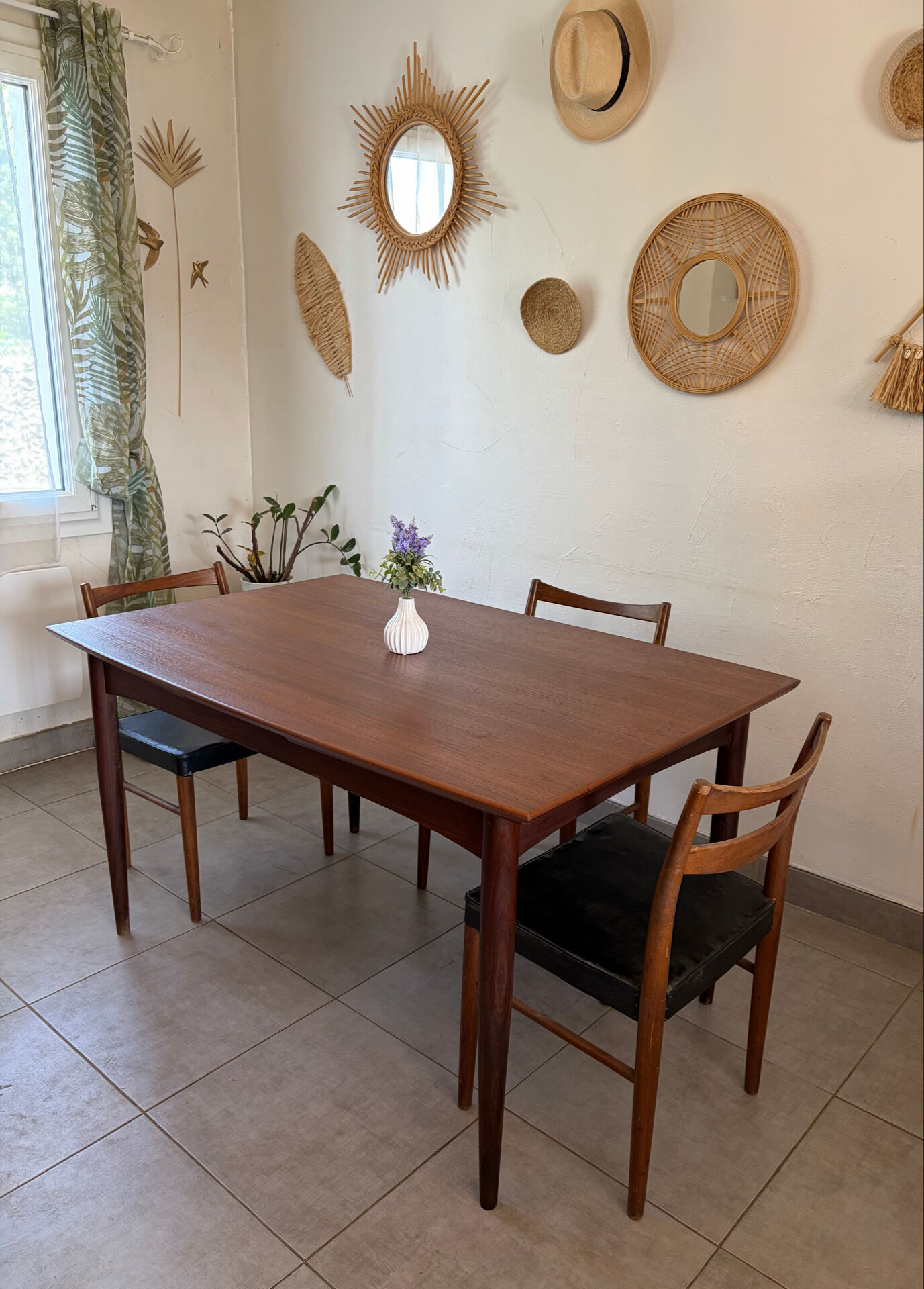 Scandinavian teak table Samcom