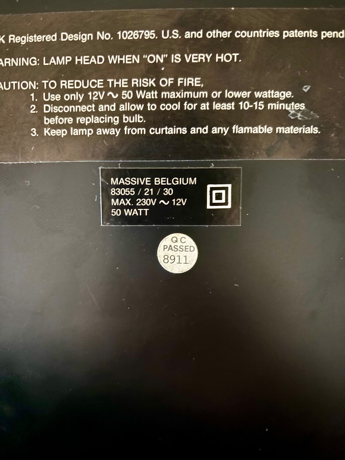 Zig Zag Shui LD Chan Lamp (Elite) - 80s