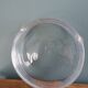 Handcrafted bubble glass ashtray or catchall.