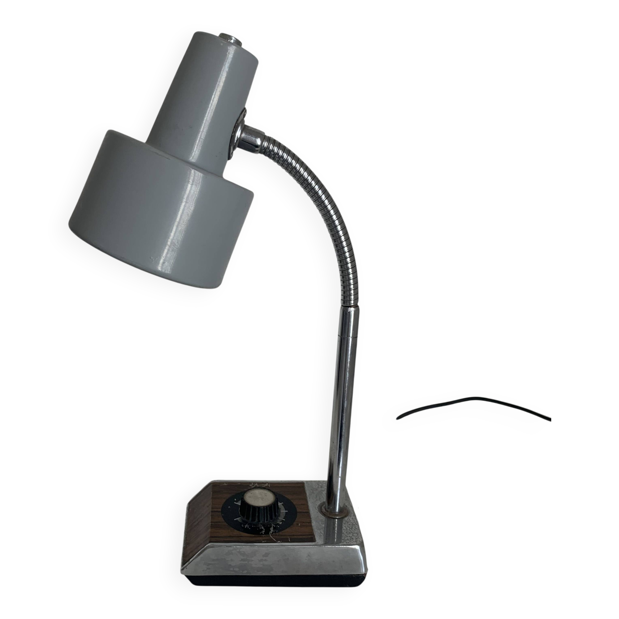 Vintage 1970s desk bedside lamp dimmer Chiely engineer - 40 cm