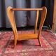Table d’appoint vintage en chêne courbé – design années 1930-40
