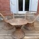 70's rattan garden furniture