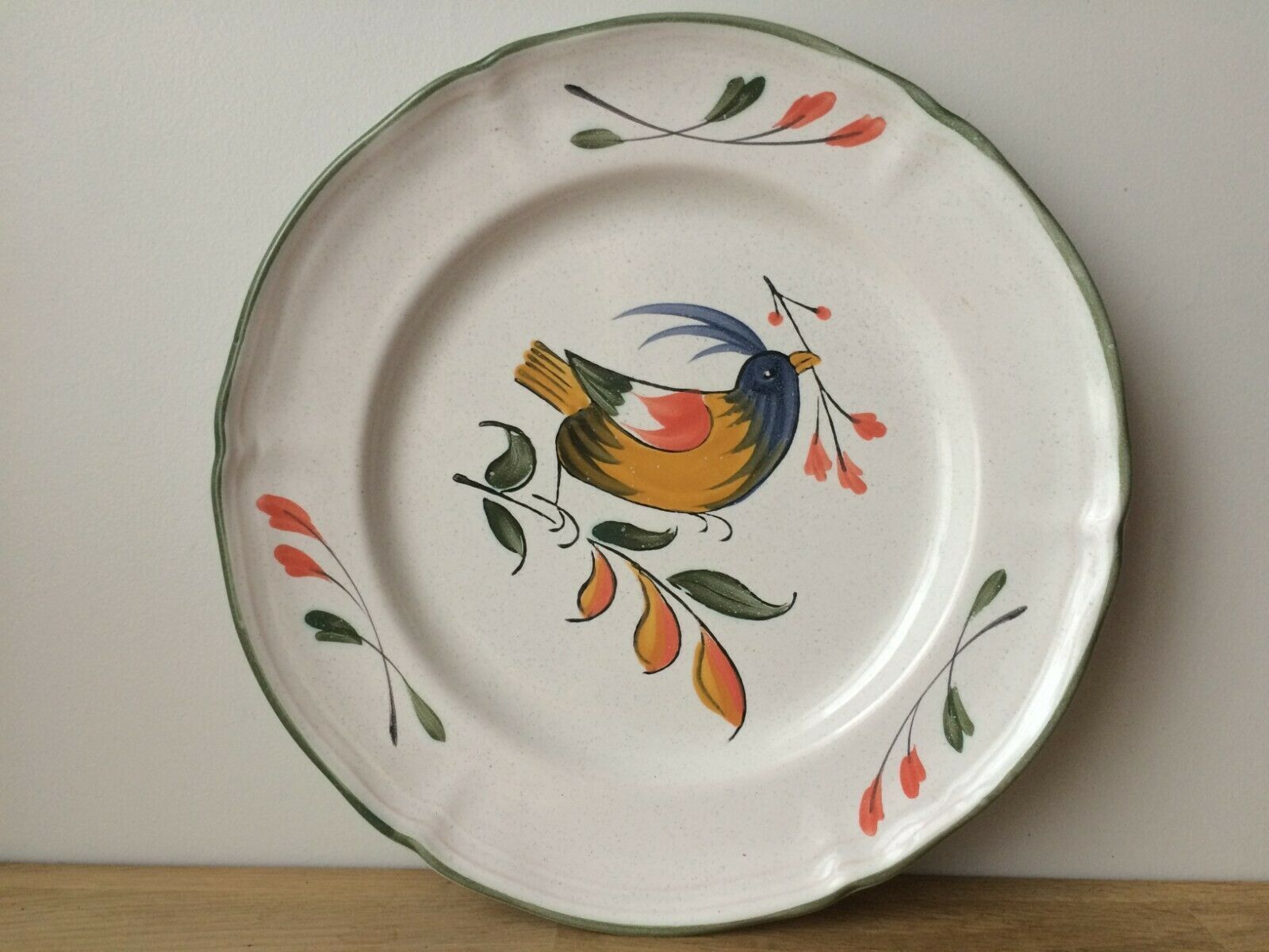 Assiette en faïence de Pornic