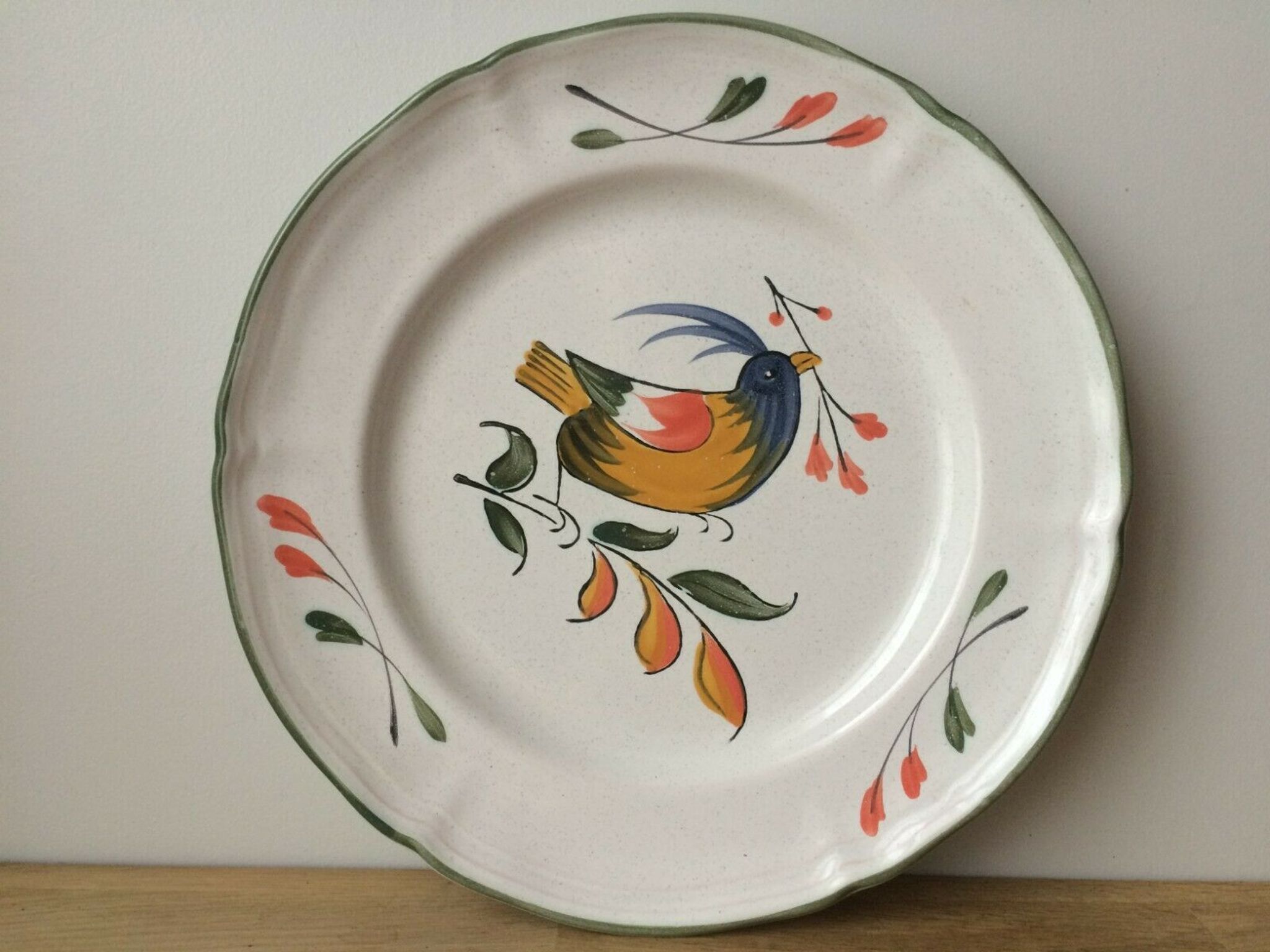 Assiette en faïence de Pornic