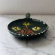 Alsatian pottery plate signed