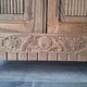 Wardrobe, oak linen cupboard from 1920.