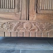 Wardrobe, oak linen cupboard from 1920.