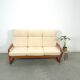Danish teak 3-seater banque Holstebro Mobelfabrik