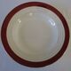 Deep plates, opaque porcelain, digoin sarreguemines, pasteur pattern